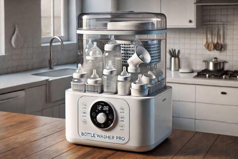 baby brezza bottle washer