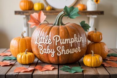 little pumpkin baby shower