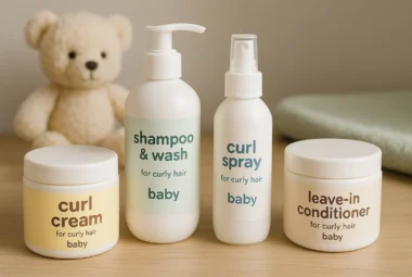 curly hair baby products