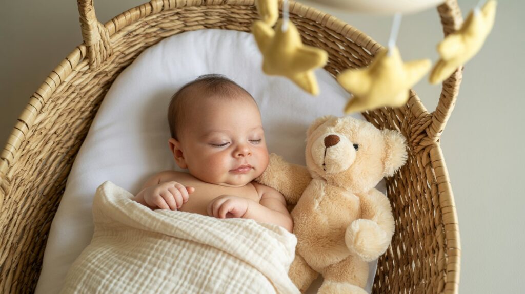 baby changing basket