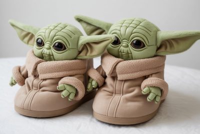 baby yoda slippers